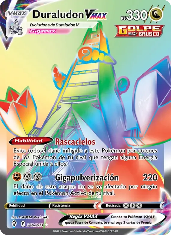 Duraludon VMAX 219 – Cielos Evolutivos