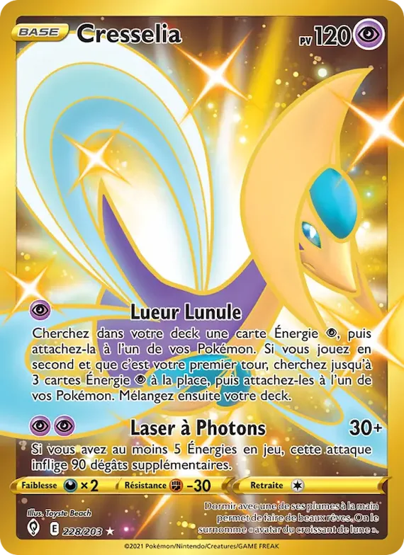 Cresselia 228 – Évolution Céleste
