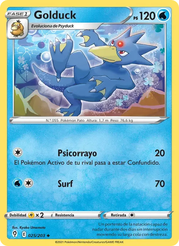 Golduck 25 – Cielos Evolutivos
