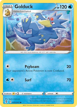Golduck #25 – Evolving Skies