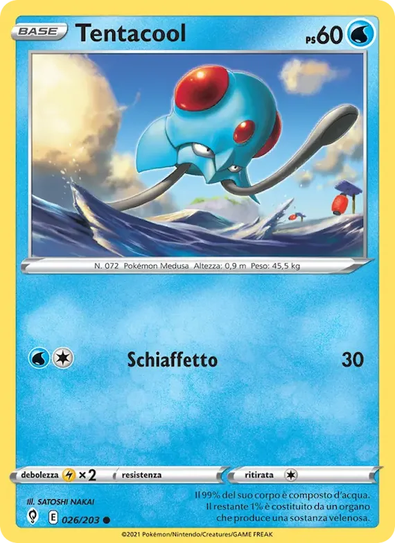 Tentacool 26 – Evoluzioni Eteree
