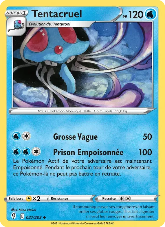 Tentacruel 27 – Évolution Céleste