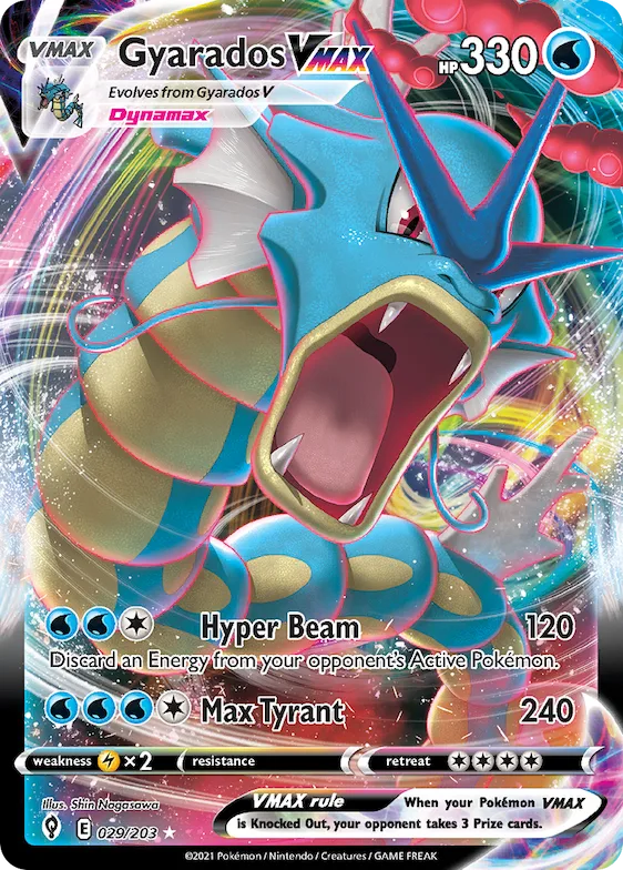 Gyarados VMAX #29 – Evolving Skies