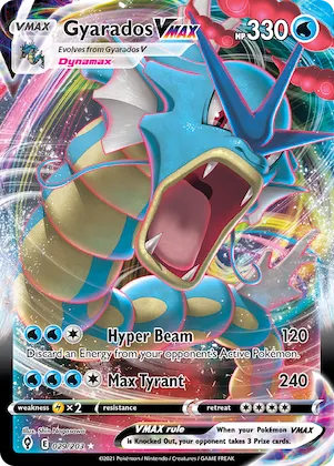 Gyarados VMAX #29 – Evolving Skies