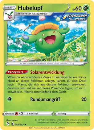 Hubelupf Nr. 3 – Evolving Skies