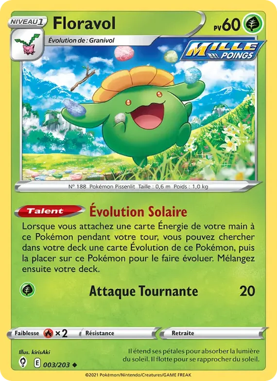 Floravol 3 – Évolution Céleste