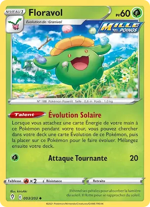 Floravol n° 3 – Évolution Céleste