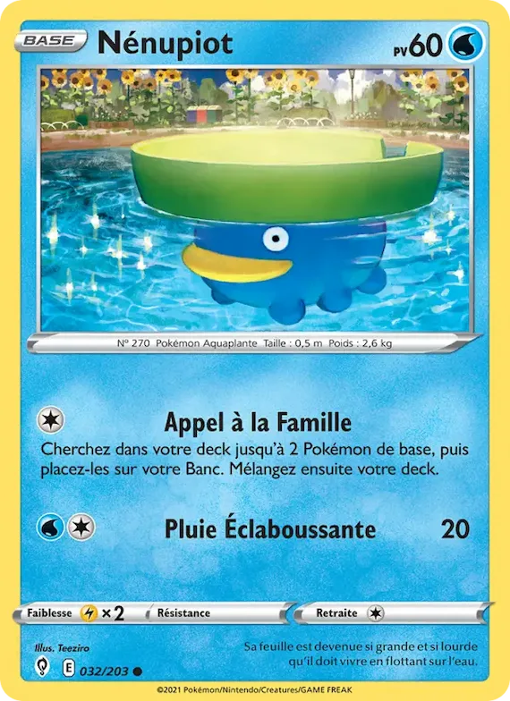 Nénupiot 32 – Évolution Céleste