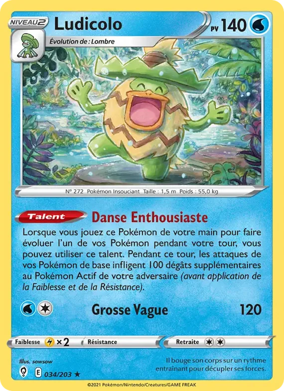 Ludicolo 34 – Évolution Céleste
