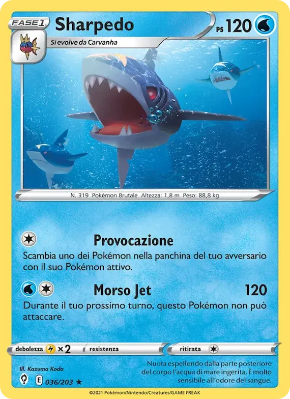 Sharpedo 36 – Evoluzioni Eteree