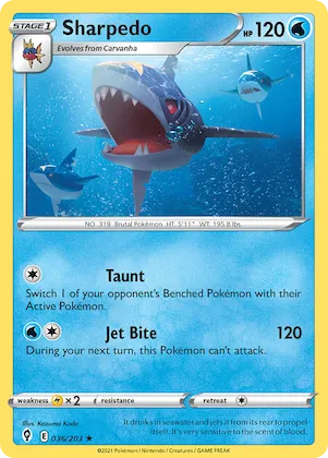 Sharpedo #36 – Evolving Skies