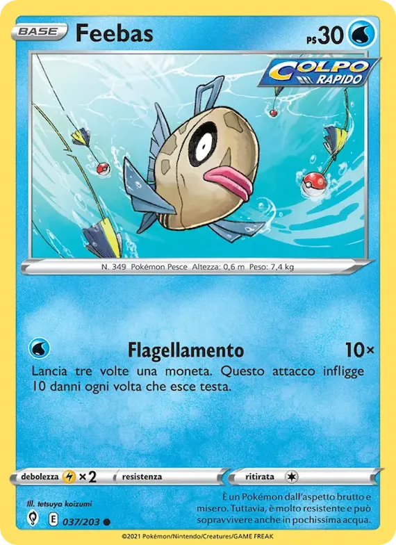 Feebas 37 – Evoluzioni Eteree