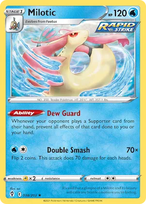 Milotic #38 – Evolving Skies