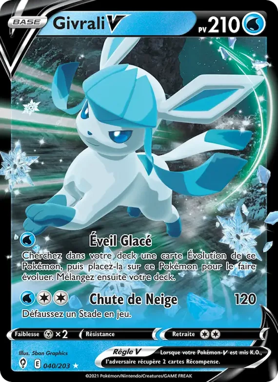 Givrali V 40 – Évolution Céleste
