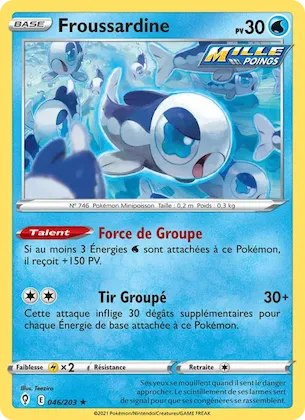 Froussardine n° 46 – Évolution Céleste