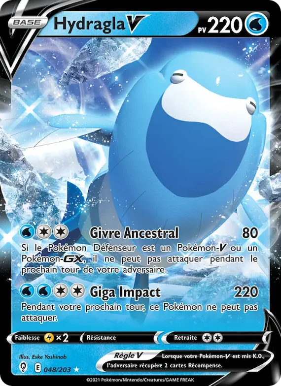 Hydragla V 48 – Évolution Céleste