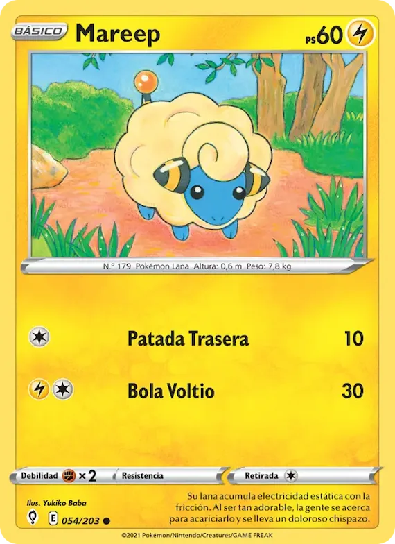 Mareep 54 – Cielos Evolutivos