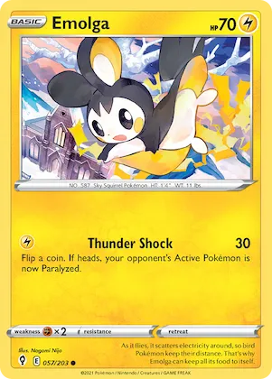 Emolga #57 – Evolving Skies