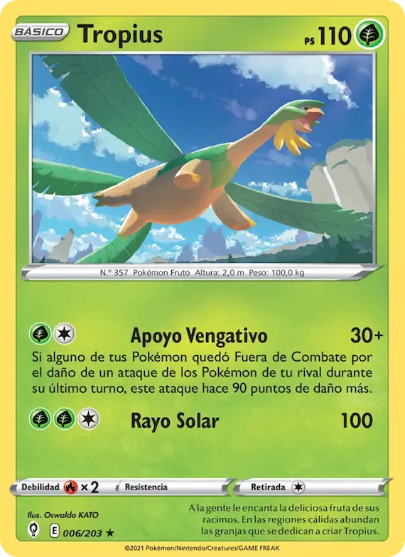 Tropius 6 – Cielos Evolutivos