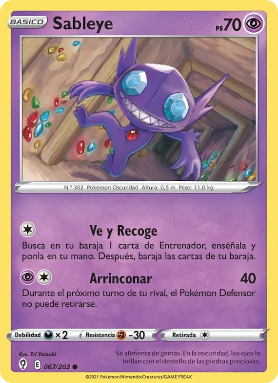 Sableye 67 – Cielos Evolutivos