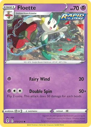 Floette #72 – Evolving Skies