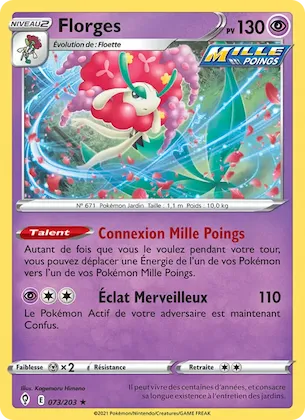 Florges n° 73 – Évolution Céleste