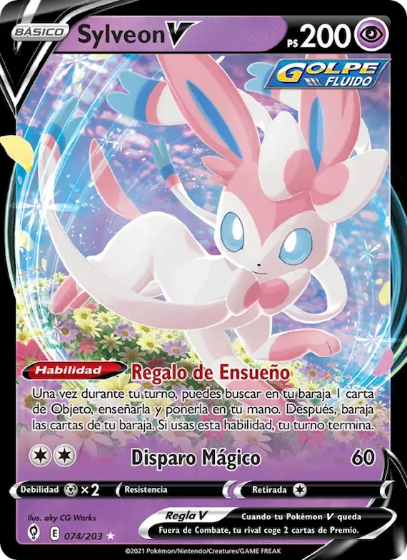 Sylveon V 74 – Cielos Evolutivos