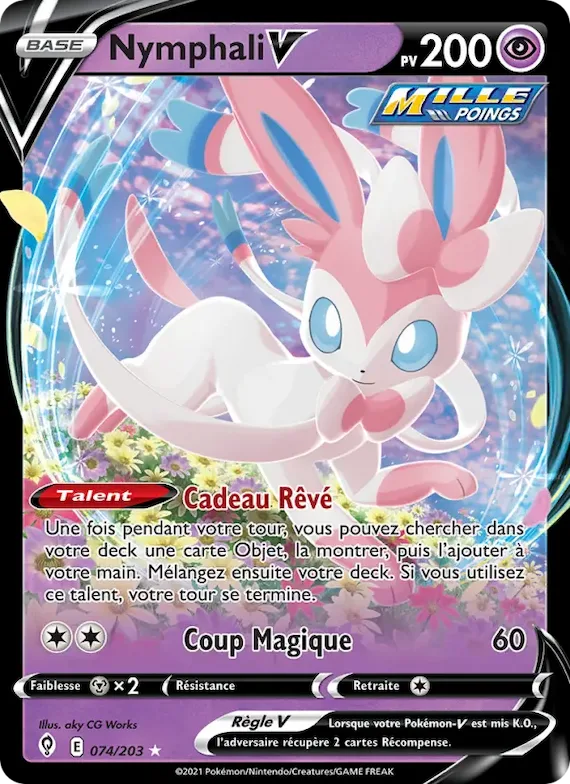 Nymphali V 74 – Évolution Céleste