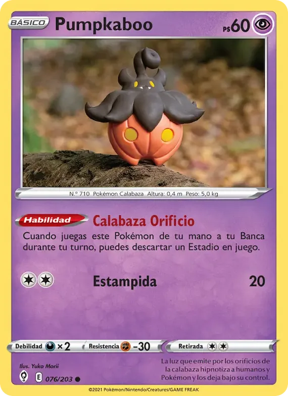Pumpkaboo 76 – Cielos Evolutivos