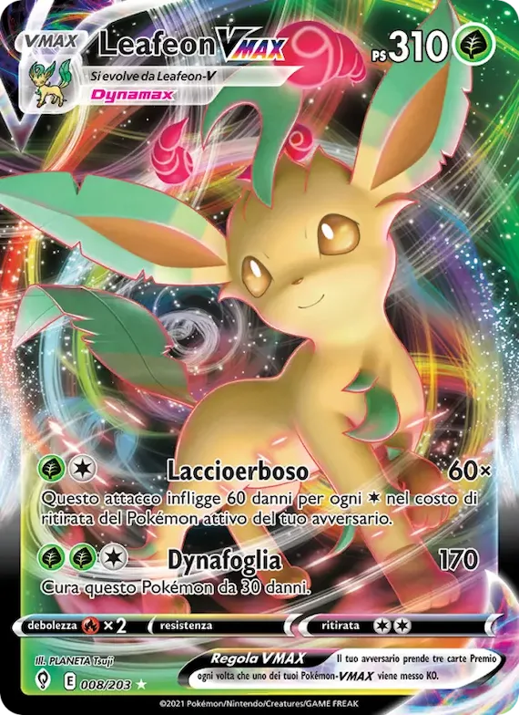 Leafeon VMAX 8 – Evoluzioni Eteree