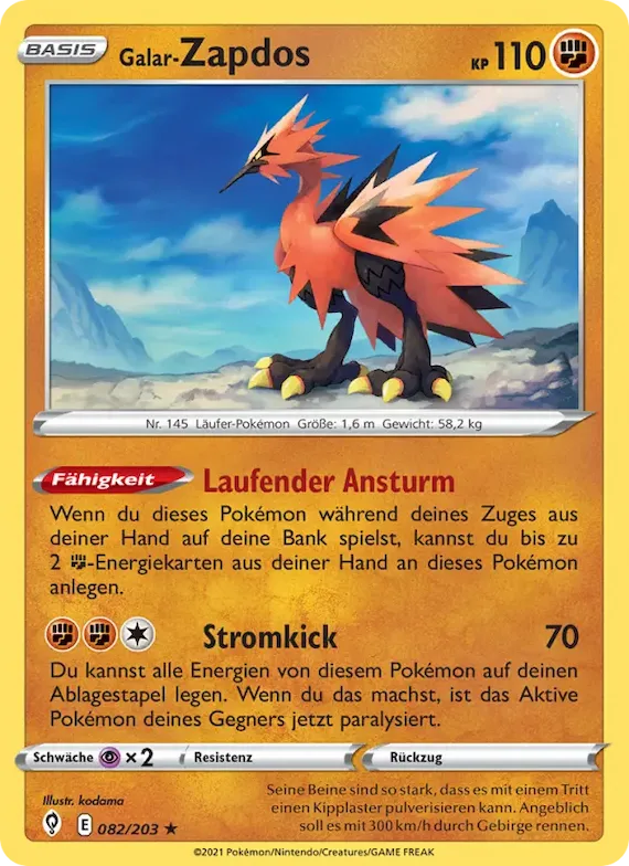 Galar-Zapdos 82 – Drachenwandel