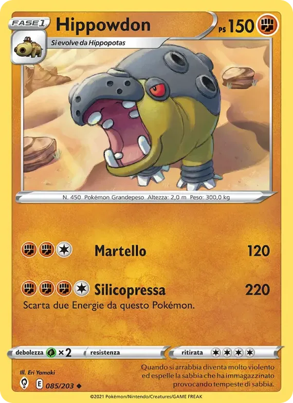 Hippowdon 85 – Evoluzioni Eteree