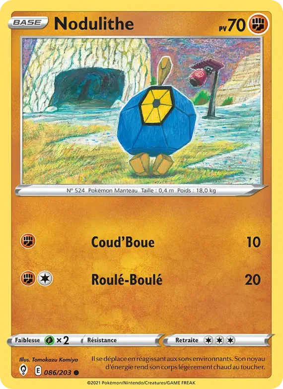 Nodulithe 86 – Évolution Céleste