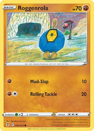 Roggenrola #86 – Evolving Skies