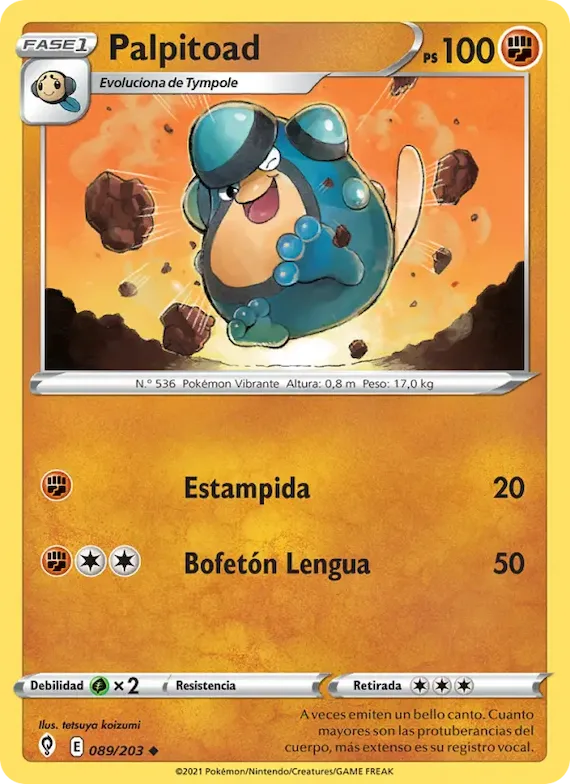 Palpitoad 89 – Cielos Evolutivos