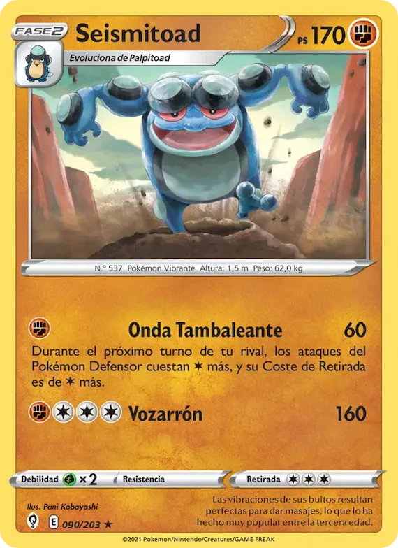Seismitoad 90 – Cielos Evolutivos