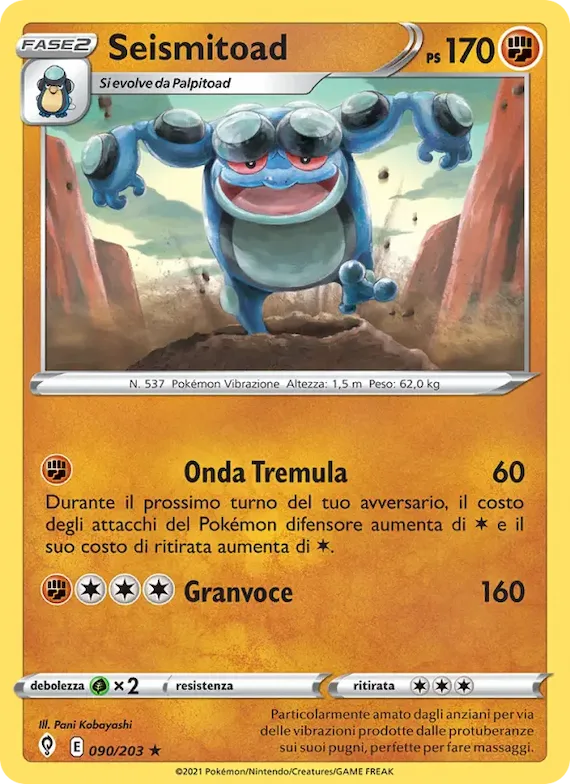 Seismitoad 90 – Evoluzioni Eteree
