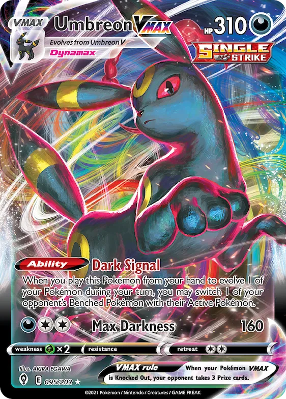 Umbreon VMAX #95 – Evolving Skies