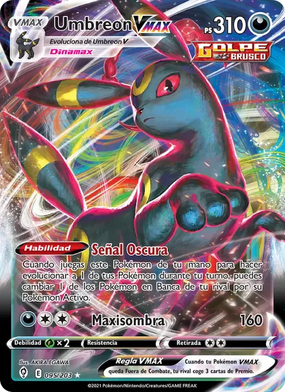 Umbreon VMAX 95 – Cielos Evolutivos