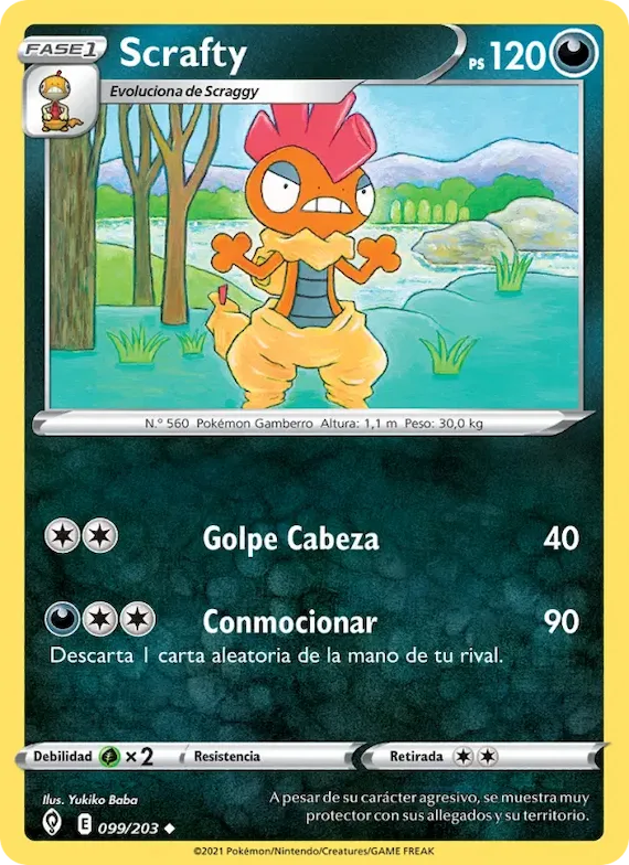 Scrafty 99 – Cielos Evolutivos