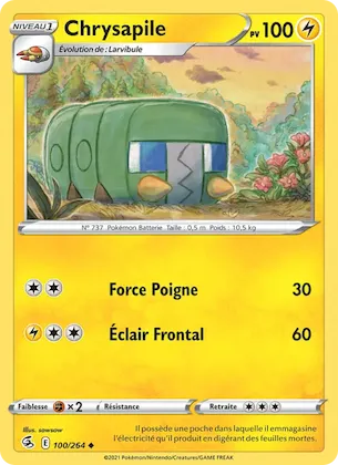 Chrysapile n° 100 – Poing de Fusion