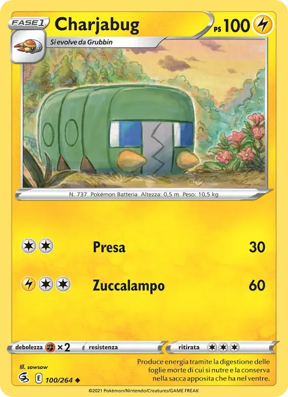 Charjabug 100 – Colpo Fusione