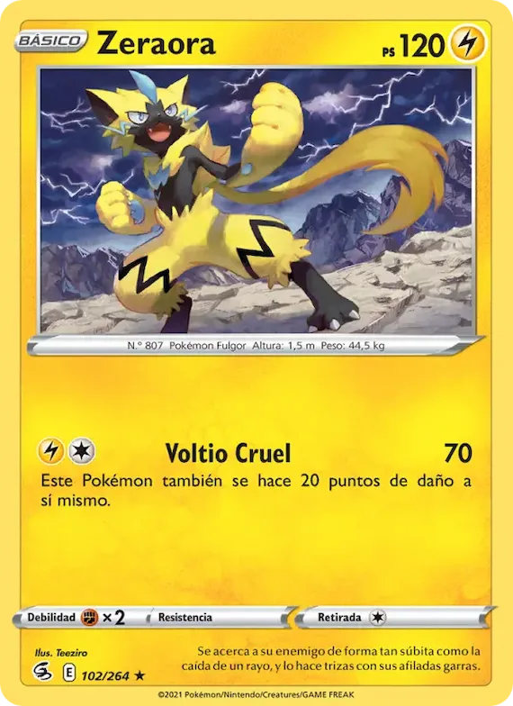 Zeraora 102 – Golpe Fusión