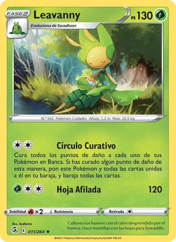 Leavanny 11 – Golpe Fusión