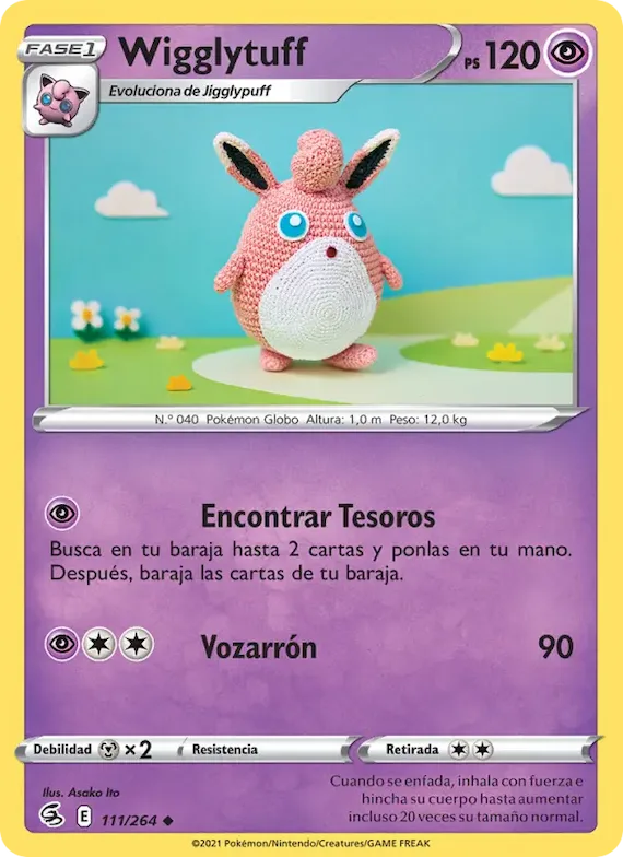 Wigglytuff 111 – Golpe Fusión