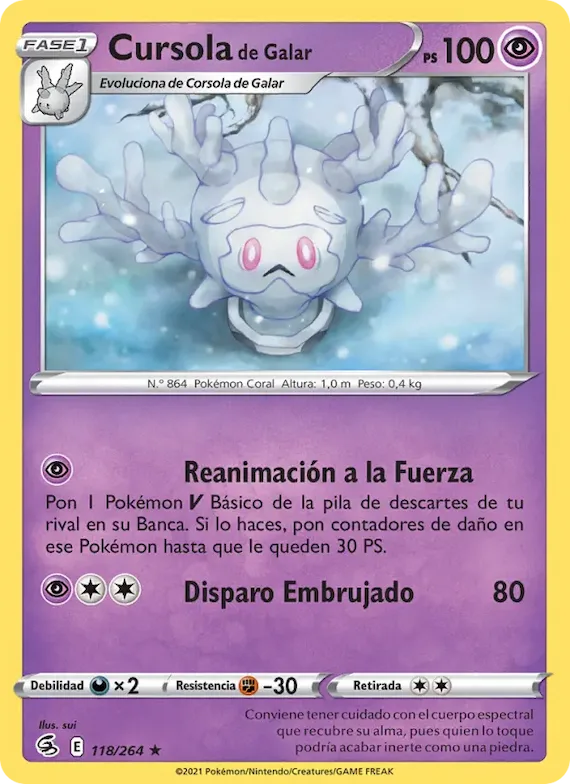 Cursola de Galar 118 – Golpe Fusión