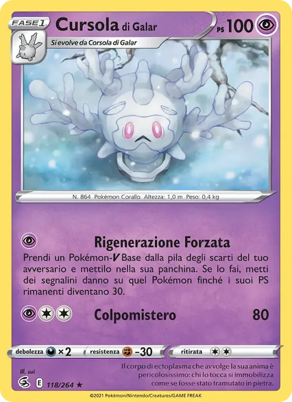 Cursola di Galar 118 – Colpo Fusione
