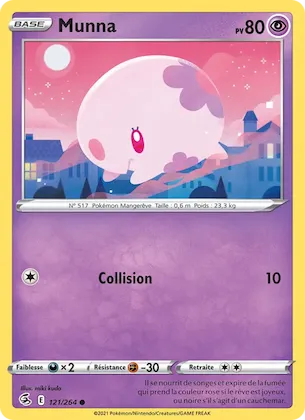 Munna n° 121 – Poing de Fusion