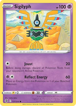 Sigilyph #123 – Fusion Strike