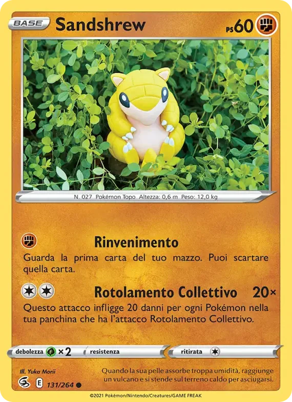 Sandshrew 131 – Colpo Fusione